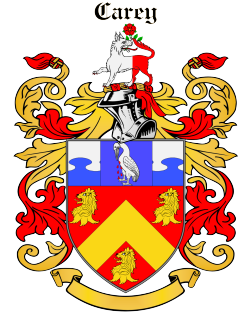 CAREY family crest