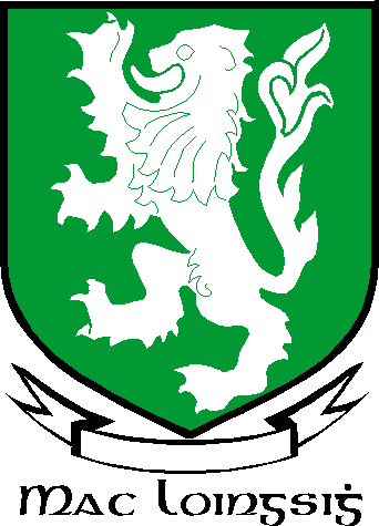 MCGLINCHY family crest MCGLINCHY family crest