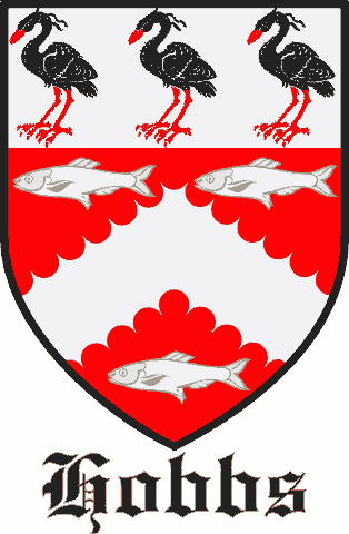 HOBBS family crest HOBBS family crest