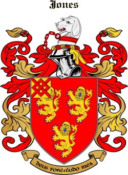 JONES family crest