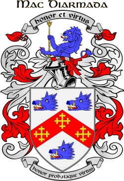 MCDERMOTT family crest MCDERMOTT family crest