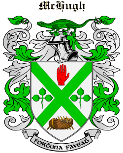 MCHUGH family crest MCHUGH family crest