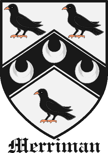 MERRIMAN family crest MERRIMAN family crest