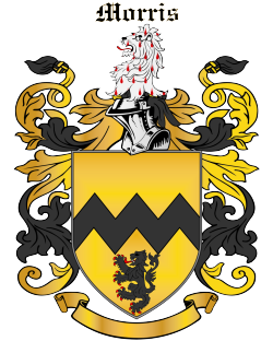 MORRIS family crest MORRIS family crest