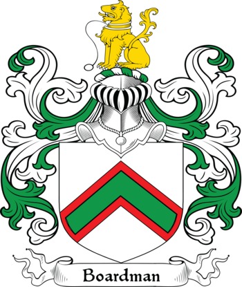 BOARDMAN family crest