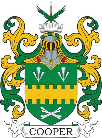 Cupper family crest Cupper family crest