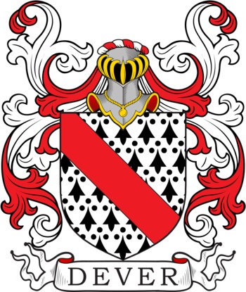 DEVER family crest