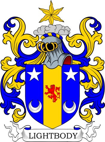LIGHTBODY family crest LIGHTBODY family crest