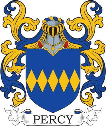Percy family crest Percy family crest