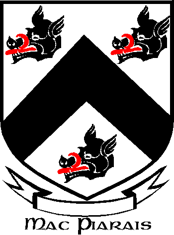 Pearce family crest