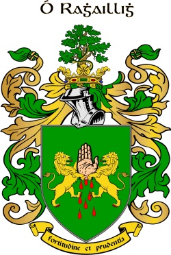 REILY family crest REILY family crest