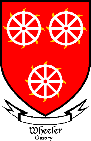 WHEELER family crest WHEELER family crest